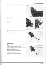 Предварительный просмотр 531 страницы Honda NSA700A DN-1 2009 Service Manual