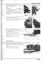 Предварительный просмотр 533 страницы Honda NSA700A DN-1 2009 Service Manual