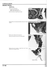 Предварительный просмотр 554 страницы Honda NSA700A DN-1 2009 Service Manual