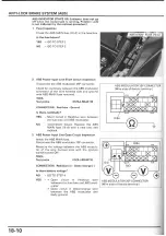 Предварительный просмотр 566 страницы Honda NSA700A DN-1 2009 Service Manual