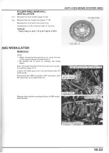 Предварительный просмотр 579 страницы Honda NSA700A DN-1 2009 Service Manual