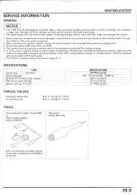 Предварительный просмотр 592 страницы Honda NSA700A DN-1 2009 Service Manual