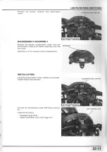 Предварительный просмотр 628 страницы Honda NSA700A DN-1 2009 Service Manual