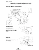 Preview for 35 page of Honda NSR150SP (TYPE 1) Manual