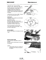 Предварительный просмотр 61 страницы Honda NSR150SP (TYPE 1) Manual