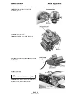 Предварительный просмотр 92 страницы Honda NSR150SP (TYPE 1) Manual