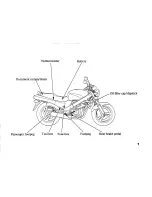 Предварительный просмотр 15 страницы Honda NTV650 Revere Owner'S Manual