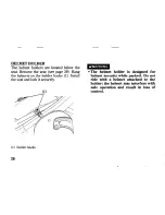 Предварительный просмотр 46 страницы Honda NTV650 Revere Owner'S Manual