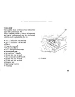 Предварительный просмотр 63 страницы Honda NTV650 Revere Owner'S Manual