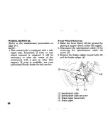 Предварительный просмотр 76 страницы Honda NTV650 Revere Owner'S Manual