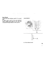 Предварительный просмотр 83 страницы Honda NTV650 Revere Owner'S Manual