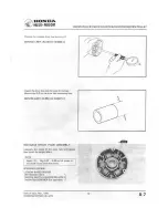 Preview for 72 page of Honda NU50 Shop Manual