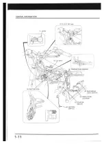 Предварительный просмотр 12 страницы Honda NX250 1989 Manuals