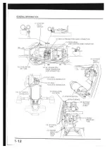 Предварительный просмотр 13 страницы Honda NX250 1989 Manuals