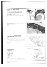 Предварительный просмотр 17 страницы Honda NX250 1989 Manuals