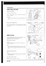 Предварительный просмотр 35 страницы Honda NX250 1989 Manuals