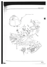 Предварительный просмотр 42 страницы Honda NX250 1989 Manuals