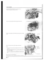 Предварительный просмотр 49 страницы Honda NX250 1989 Manuals