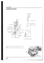 Предварительный просмотр 51 страницы Honda NX250 1989 Manuals