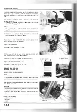 Предварительный просмотр 62 страницы Honda NX250 1989 Manuals