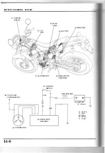 Предварительный просмотр 72 страницы Honda NX250 1989 Manuals