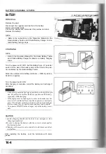 Предварительный просмотр 76 страницы Honda NX250 1989 Manuals