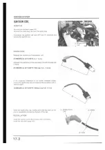 Предварительный просмотр 83 страницы Honda NX250 1989 Manuals