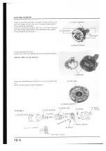 Предварительный просмотр 91 страницы Honda NX250 1989 Manuals