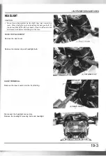 Предварительный просмотр 96 страницы Honda NX250 1989 Manuals