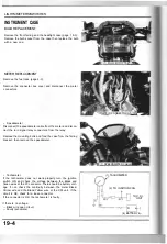 Предварительный просмотр 97 страницы Honda NX250 1989 Manuals