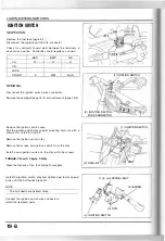 Предварительный просмотр 101 страницы Honda NX250 1989 Manuals