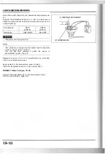 Предварительный просмотр 103 страницы Honda NX250 1989 Manuals