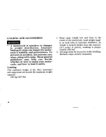 Предварительный просмотр 12 страницы Honda NX250 Owner'S Manual