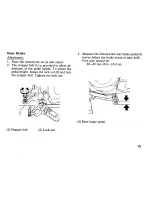 Предварительный просмотр 23 страницы Honda NX250 Owner'S Manual