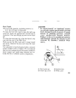 Предварительный просмотр 31 страницы Honda NX250 Owner'S Manual