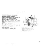 Предварительный просмотр 39 страницы Honda NX250 Owner'S Manual