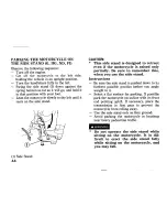 Предварительный просмотр 52 страницы Honda NX250 Owner'S Manual