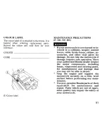 Предварительный просмотр 59 страницы Honda NX250 Owner'S Manual