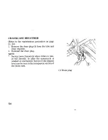 Предварительный просмотр 62 страницы Honda NX250 Owner'S Manual