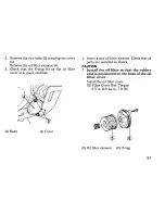 Предварительный просмотр 65 страницы Honda NX250 Owner'S Manual