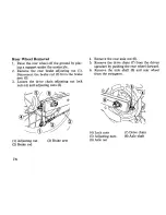 Предварительный просмотр 82 страницы Honda NX250 Owner'S Manual