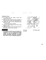 Предварительный просмотр 83 страницы Honda NX250 Owner'S Manual