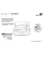 Предварительный просмотр 32 страницы Honda Odyssey 1995 Owner'S Manual