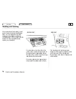 Предварительный просмотр 76 страницы Honda Odyssey 1995 Owner'S Manual