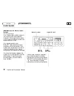 Предварительный просмотр 92 страницы Honda Odyssey 1995 Owner'S Manual