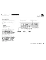 Предварительный просмотр 97 страницы Honda Odyssey 1995 Owner'S Manual