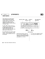 Предварительный просмотр 98 страницы Honda Odyssey 1995 Owner'S Manual