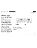 Предварительный просмотр 99 страницы Honda Odyssey 1995 Owner'S Manual