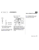 Предварительный просмотр 113 страницы Honda Odyssey 1995 Owner'S Manual