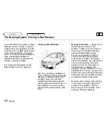 Предварительный просмотр 126 страницы Honda Odyssey 1995 Owner'S Manual